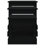 Coffee Tables 3 pcs Black Engineered Wood 816489