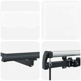 Retractable Awning White 500 x 350 cm Polyester and Aluminium 3331537