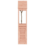 ZNTS Playhouse with Climbing Wall Solid Wood Douglas 3156899