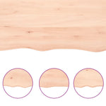 Bathroom Countertop 120x60x cm Untreated Solid Wood 3156047