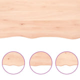 Bathroom Countertop 120x60x cm Untreated Solid Wood 3156047