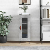 Sideboard Concrete Grey 34.5x34x90 cm Engineered Wood 828768