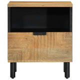 Bedside Cabinet Brown 40x33x46 cm Solid Wood Mango 4017726