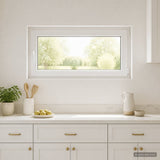 Basement Window RISOR 110 x 55 cm PVC and Glass 42047934