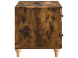 Bathroom Sink Cabinet ALKMAAR Smoked Oak 82 x 41x 59 cm 896140