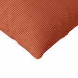 Sofa Pillows 2 pcs Red Orange 200 x 40 cm Corduroy Fabric 42013910