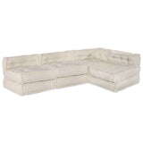 Modular Sofa 4 pcs Cream Fabric 3315063
