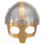 Viking Helmet Antique Replica LARP Silver Steel 286236