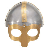 Viking Helmet Antique Replica LARP Silver Steel 286236