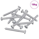 Furniture Screws 1600 pcs Silver Steel 864396