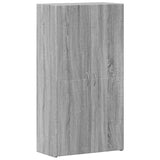 ZNTS File Cabinet Grey Sonoma 60x32x115 cm Engineered Wood 840777