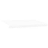Retractable Awning Manual White 400x200 cm Fabric 3329865