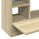 Wall-Mounted Desk Sonoma Oak 105x48x75 cm Engineered Wood 847970