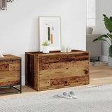 Hall Bench 80x40x45 cm Old Wood Engineered Wood 856752