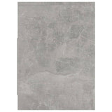 TV Cabinet Concrete Grey 102x37.5x52.5 cm Engineered Wood 809804