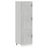 Kitchen Cupboard Kalmar Concrete Grey Engineered Wood 853631