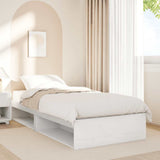 Day Bed without Mattress White 90x200 cm Solid Wood Pine 859242