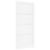 Interior Door White 93 x 202 cm Plywood 42052399