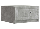 Coffee Table Concrete Grey 49 x 50 x 37 cm Engineered Wood 895888