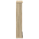 CD Cabinet 2 pcs Sonoma Oak 32 x 17 x 92 cm Engineered Wood 8012751