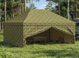 Canopy Tent with 4 Sidewalls 2.9 x 4.3 m Army Camouflage 42036827