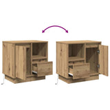 Bedside Cabinet Artisan Oak 50 x 34.5 x 50 cm Engineered wood 869592