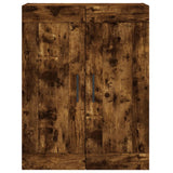 Wall Mounted Cabinets 2 pcs Smoked Oak Engineered Wood 3198046