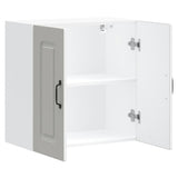 Kitchen Wall Cabinet "Kalmar" White Engineered Wood 853577