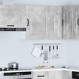Kitchen Wall Cabinet Kalmar Concrete Grey Engineered Wood 853565