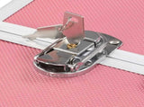 Make-up Case 38x23x34 cm Pink Aluminium 91834