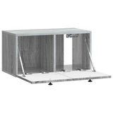 Wall-Mounted TV Cabinet Grey Sonoma 59.5 x 31 x 30 cm 898031