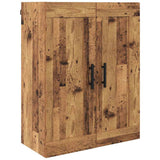 Highboard Old Wood 69.5 x 34 x 180 cm Engineered Wood 3415699