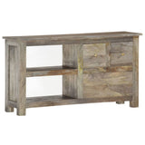 TV Cabinet 100x30x55 cm Solid Mango Wood 286385