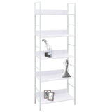 5-Layer Book Shelf White 60x27.6x158.5 cm Engineered Wood 288228