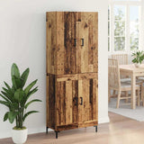 Highboard Old Wood 69.5 x 34 x 180 cm Engineered Wood 3415636