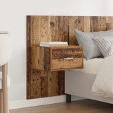 Headboard with Cabinet 3 pcs Old Wood Engineered Wood 3415637