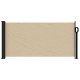Retractable Side Awning Beige 100x500 cm 4004390