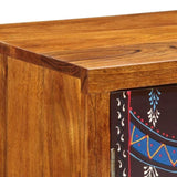 Sideboard Multicolour 50x35x60 Solid Wood Acacia 4016498
