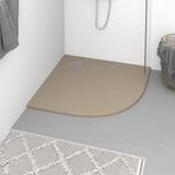 Shower Base Tray SMC Brown 90x90 cm 148929
