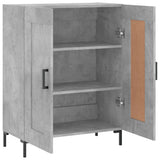 Sideboard Concrete Grey 69.5x34x90 cm Engineered Wood 830200