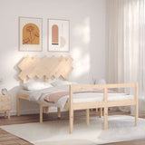 Senior Bed without Mattress Small Double Solid Wood 3195516