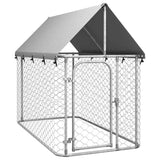 Outdoor Dog Kennel with Roof 200x100x150 cm 171496