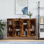 Wall Mounted Cabinets 2 pcs Smoked Oak Engineered Wood 3197958