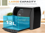 12L 8 in 1 Digital Air Fryer Oven with Roast, Bake, Dehydrate, 8 Preset Modes, Rapid Air T3398P344437