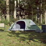 ZNTS Camping Tent Dome 1-Person Green Waterproof 94559