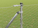 Welded Wire Fence with Spikes 25 x 1.6 m 3353395
