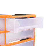 149599 Multi-drawer Organiser with 8 Big Drawers 52x16x37 cm
