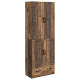 Cabinet Set 2 pcs Old Wood Engineered Wood 3416941