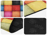 Rug Runner LESAKA Colourful 100 x 450 cm Diamond Velvet 42045358