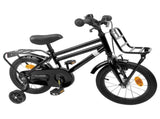 Kids Bike 12 Inches for 2-4 Years Old Black 42009277
